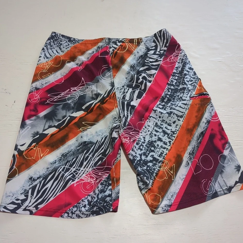 MEN'S BODY‎ GLOVE IMAGES 4 LIFE VAPOR SKIN SERIES BOARDSHORTS SZ 32 4WAY STRETCH